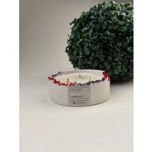 Portakal Aromaterapi Kokulu Mum, Dekoratif