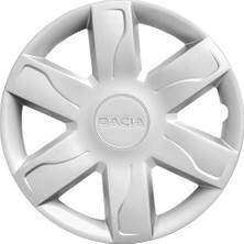 Yk Dacia Sandero / Stepway / Logan / Dokker Uyumlu 15 Inç Jant Kapağı 4'lü Takım