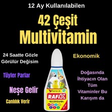 Kuşlar Için Multi Vitamin ve Kuş Vitamini , Muhabbet Kuşu , Papağan.güvercin ve Kanarya 25 ml