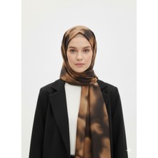 Lavin Scarfs Mist Bloom Koleksiyonu Amore Şal Açık Kahve