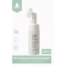 SUITS YOU Suıts You Göz&makyaj Temizleme Köpüğü-Kaş-Kirpik-Göz Çevresi Için Göz Yakmayan- Hassas Ciltler Için 150ML