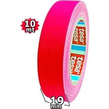 Bant Evi Tesa Fosforlu Kamera Bandı Pembe 10MT Tesa 4671 Neon Gaffer Bant