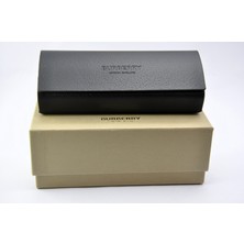 Burberry Case Matte Logo Large Kucuk ve Orta Boy Gözlük / Güneş Gözlüğü  Kutusu Kılıfı