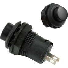 Swion IC-191C (IC-186D) Buton Plastik Yaylı 12MM 2p DS-227 Siyah