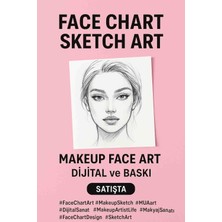 Mua Makeup Face Chart Digital Drawing