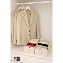 Yegge 2 Adet Çekmece ve Dolap Içi Düzenleyici, Raf Düzenleyici, 40X18X10 Çorap ve Çamaşır Organizer