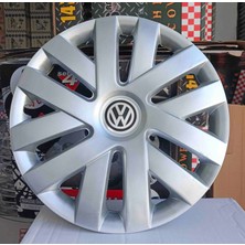 Yk Volkswagen Polo / Golf / Bora / Jetta Uyumlu 14 Inç Jant Kapağı 4'lü Takım Amblem Hediyeli