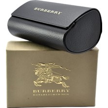 Burberryy Black Case Siyah Deri Katlanır Kucuk Gözlük / Güneş Gözlüğüne Uygun Gözlük Kutusu Kılıfı