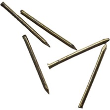 Yapımaks Çelik Beton Çivisi 2X30 Mm, Parke Laminat Çivisi, Başsız, Sarı, 1 kg