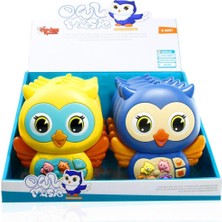 Hayat Store 855-102A -Baykuş Org Işıklı Sesli 8li Stand (Lisinya)