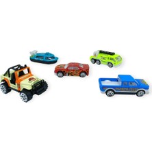 Hayat Store Iş Araçları Serisi - Şehir Araç Seti 5 Parça 7 cm - TH733 (Lisinya)