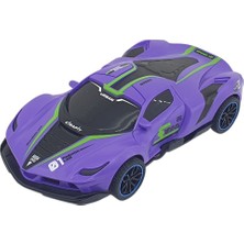 Hayat Store Sürtmeli Drift Arabalar 15 cm - D400-52 - Mor (Lisinya)