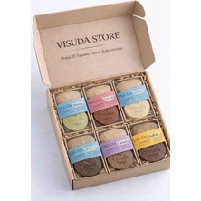 Visuda Sabun 6’lı Doğal Sabun Seti | %100 Doğal Içerik | Soğuk Proses