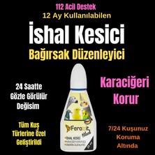 Feroxit Black Kesici Kuş Vitamini 25 ml – Muhabbet Kuşu, Kanarya, Güvercin ve Papağanlar Için Sindirim Desteği