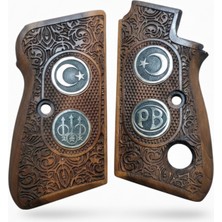 Yücel Av Bayii Beretta Mod 70 Tek Düğmeli Beretta Türk Bayraklı Kabze