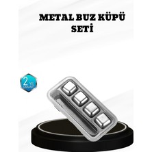 Marsilyan 304 Paslanmaz Çelik Buz Küpü Seti Sulandırmadan Soğutan Yeniden Kullanılabilir