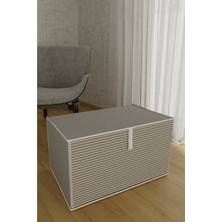 FRY Baza Altı Boy Çok Amaçlı Düzenleyici Kutu Organizer Cırt Cırtlı Hurç 19CM x 40CM x 50CM (1 Adet) ( Lisinya )