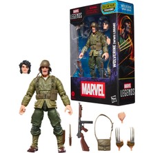 Marvel Legends Wolverine (Wwıı Logan), X-Men Comics Aksiyon Figürü (Executioner Baf)