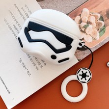 Dmay Airpods 4. Nesil (2024) Uyumlu Silikon Sevimli Figürlü Kılıf