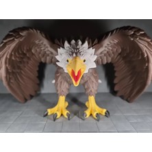 Genç 3D Ironcry Arması Kartalı Figürü | Eagle Of The Ironcry Crest | Detaylı Dekoratif Kartal Figürü