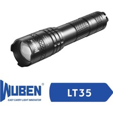 Wuben LT35 Pro Zoomlu LED El Feneri – 1200 Lümen, Şarj Edilebilir & IP68 Su Geçirmez