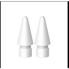 Gökmer Apple Ipad Pencil Uyumlu Kalem Ucu 1 . ve 2. Nesil Usb-C/pro Yedek Uç Kalem Ucu Tablet Ucu 2 Tane