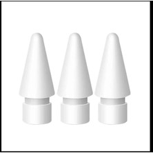 Gökmer Apple iPad Pro Pencil, 1. Nesil, 2.nesil ve Usb-C ile Pro Uyumlu ( 3 Adet )