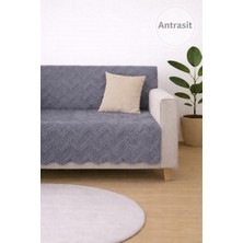 Sycamore Home Koltuk Örtüsü 175X215 cm – Kaymaz Şönil Kumaş, Yıkanabilir Çekyat & Kanepe Örtüsü (Bej / Krem / Taş / Gri / Vizon)