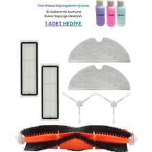 Ropalde Xiaomi Vacuum Mop 1c (STYTJ01ZHM) Robot Süpürge Uyumlu 7'li Yedek Parça Seti
