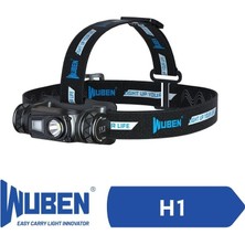 Wuben H1 Şarj Edilebilir Kafa Lambası – 1200 Lümen, IP68 Su Geçirmez