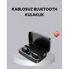 Marsilyan Tws A10S Bluetooth 5.0 Kulaklık Powerbank Şarj Kutulu Mini Tasarım