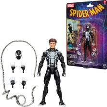 Marvel Legends Spider-Venom, Retro Cardback Spider-Man Comics Aksiyon Figürü