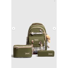 Relaxion 3 Lü Set Anahtarlıklı Ilkokul Sırt Çantası 1396