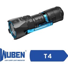 Wuben T4 Taktik El Feneri – 850 Lümen, 401 Metre Menzil , Şarj Edilebilir Fener