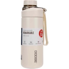 Dodge Fit Çelik Termos Matara 520ML Beyaz
