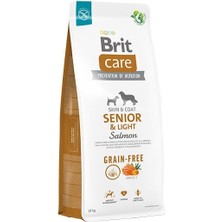 Brit Care Senior Light Tahılsız Somonlu Yaşlı Diyet Köpek Maması 12 kg