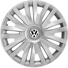 Yk Volkswagen Polo / Golf / Jetta Uyumlu 14 Inç Jant Kapağı 4'lü Takım Amblem Hediyeli