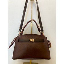 M&B Kadın Suni Deri  El ve Omuz Çantası