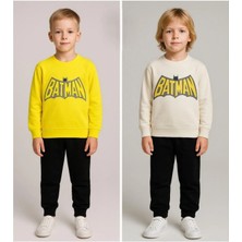 Lumino Batman Baskılı Erkek Çocuk Takım