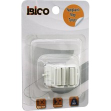 Marsilyan Plastik   Mop Sap Tutucu - Askı   Yapışkanlı Montaj= Şeffaf Pvc Plaka  10KG. Taşıma (4887)