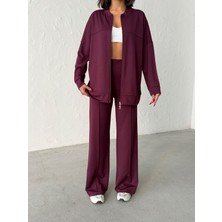 Bejna Kadın Yumuşak Modal Dokulu Oversize Alt-Üst Takım