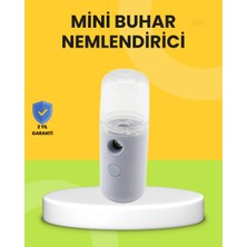 Kablosuz Şarjlı Buharlı Nemlendirici – Enerji Tasarruflu Taşınabilir Cilt Bakım Cihazı - Lisinya