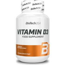 BiotechUSA Bıotech Vitamin D3 2000 Iu 120 Tablet