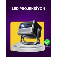 Marsilyan Smart Projector Android Tv Ev Sinema Projeksiyonu