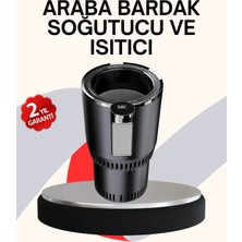 Marsilyan Araba Bardaklığı Isıtma Soğutma Ayarlı Çakmak Girişli Akıllı Model