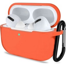Basias Apple Airpods Pro 3 Uyumlu Kılıf Silikon + Kancalı