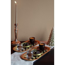 Özbience Şık 2'li Oval Sunumluk Tepsi Seti, Zarif ve Kullanışlı Tasarım