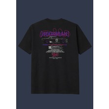 The Granch Mustang-Premium Kalite Oversize Sırt Baskılı %100 Pamuk Tişört / T-Shirt