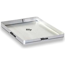 Özbience Alüminyum Baklava ve Börek Fırın Tepsisi 30X40X4CM