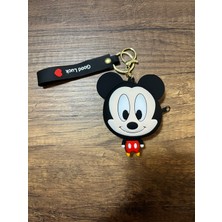 Gülümse Gel Kız Çocuk Minimaus Mikimaus Silikon Cüzdan Bozuk Para Cüzdanı Çanta Süsü Charm Anahtarlık 1 Adet